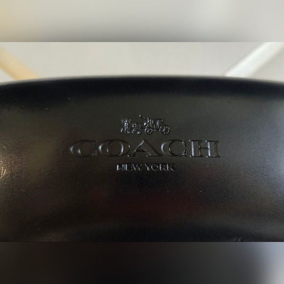 Coach Black Eyeglass Sunglass Hard Case - Picture 2 of 7